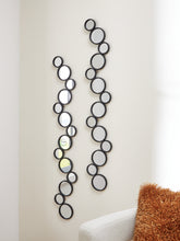 Prime Furniture - Ashley Furniture - Vinler Mirror - Accent Mirror Set (Set of 2) / Black - A8010353